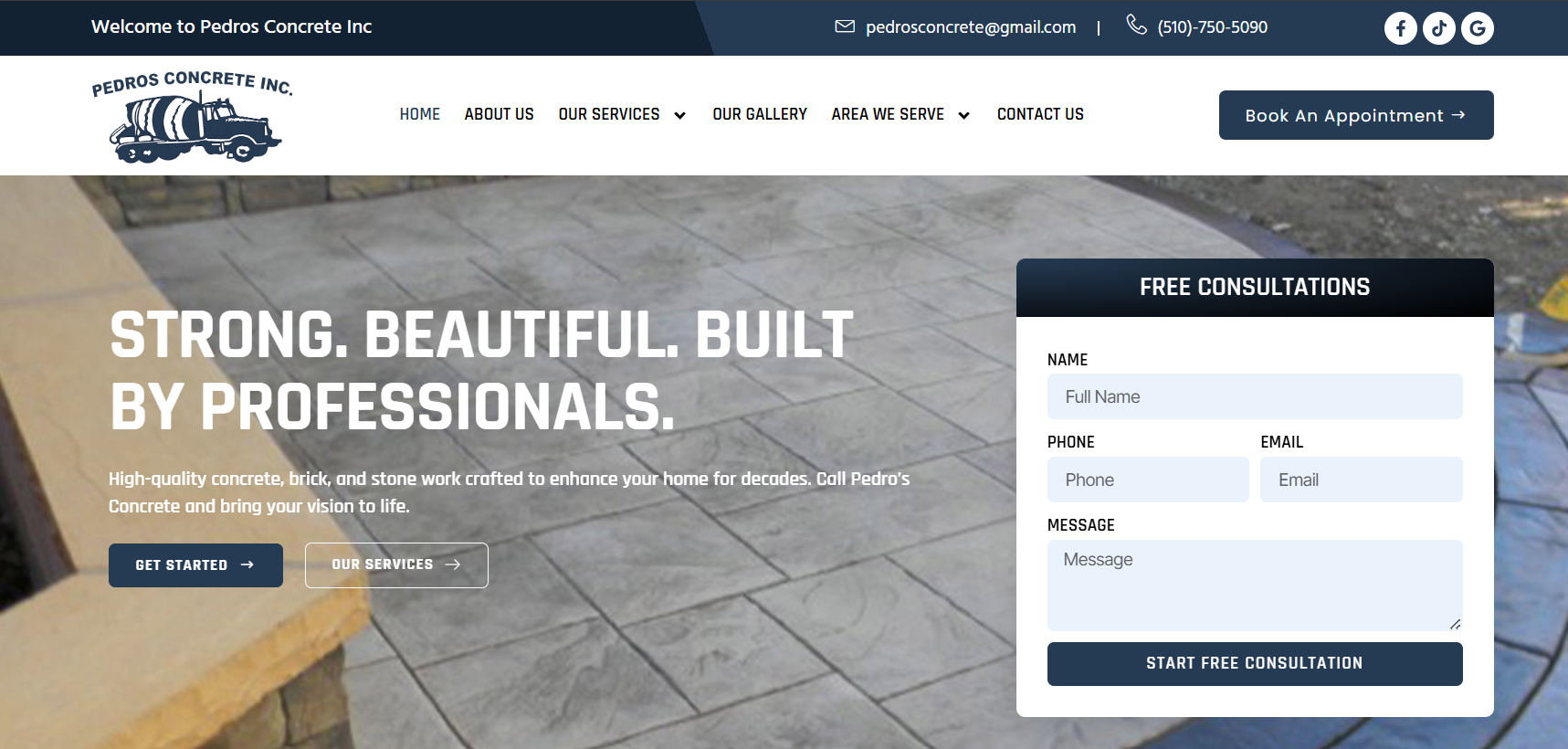 Pedro’s Concrete